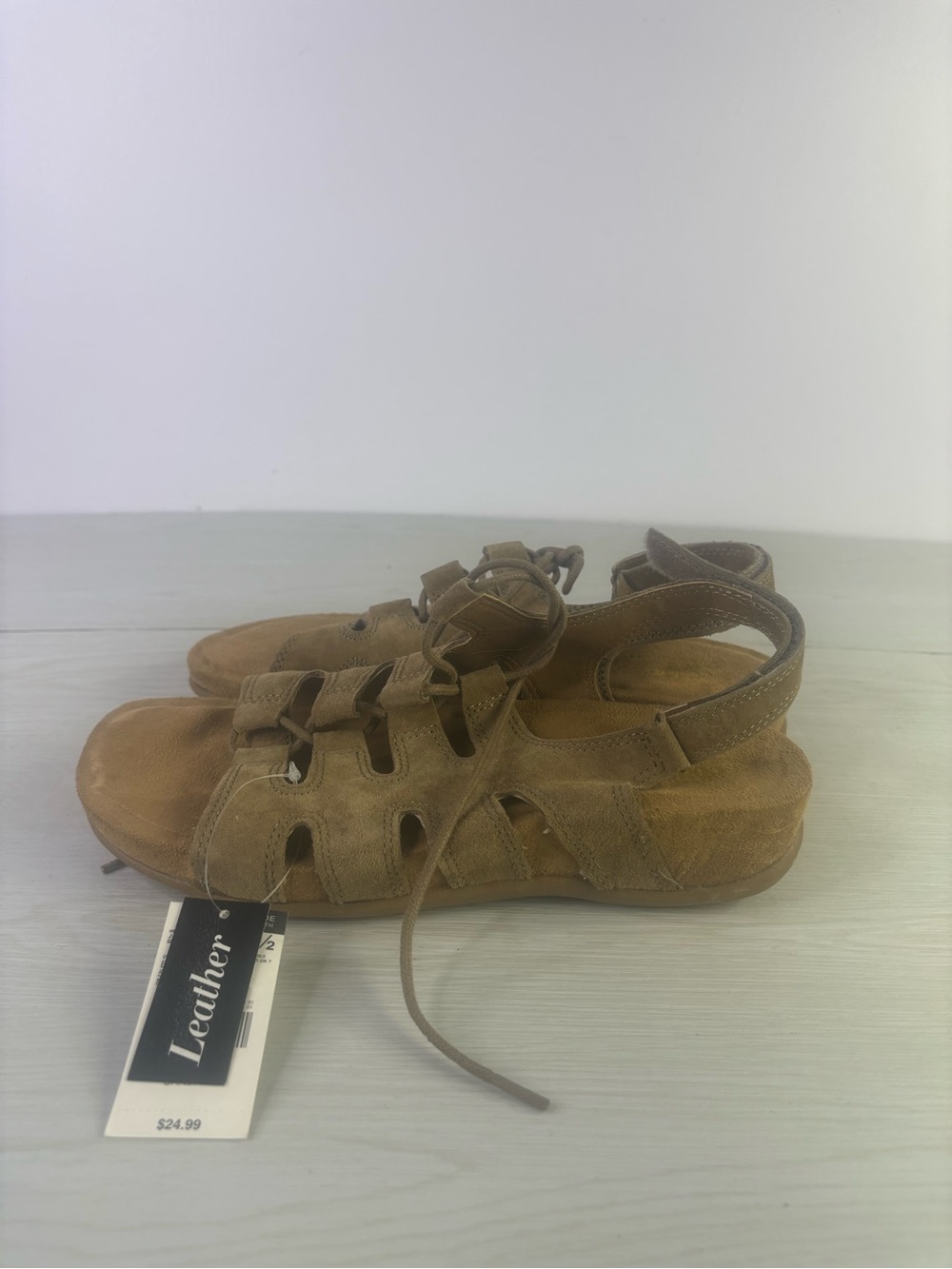 Cobbie Cuddlers Women's Maizie Brown Fisherman Slingback Sandals 8.5